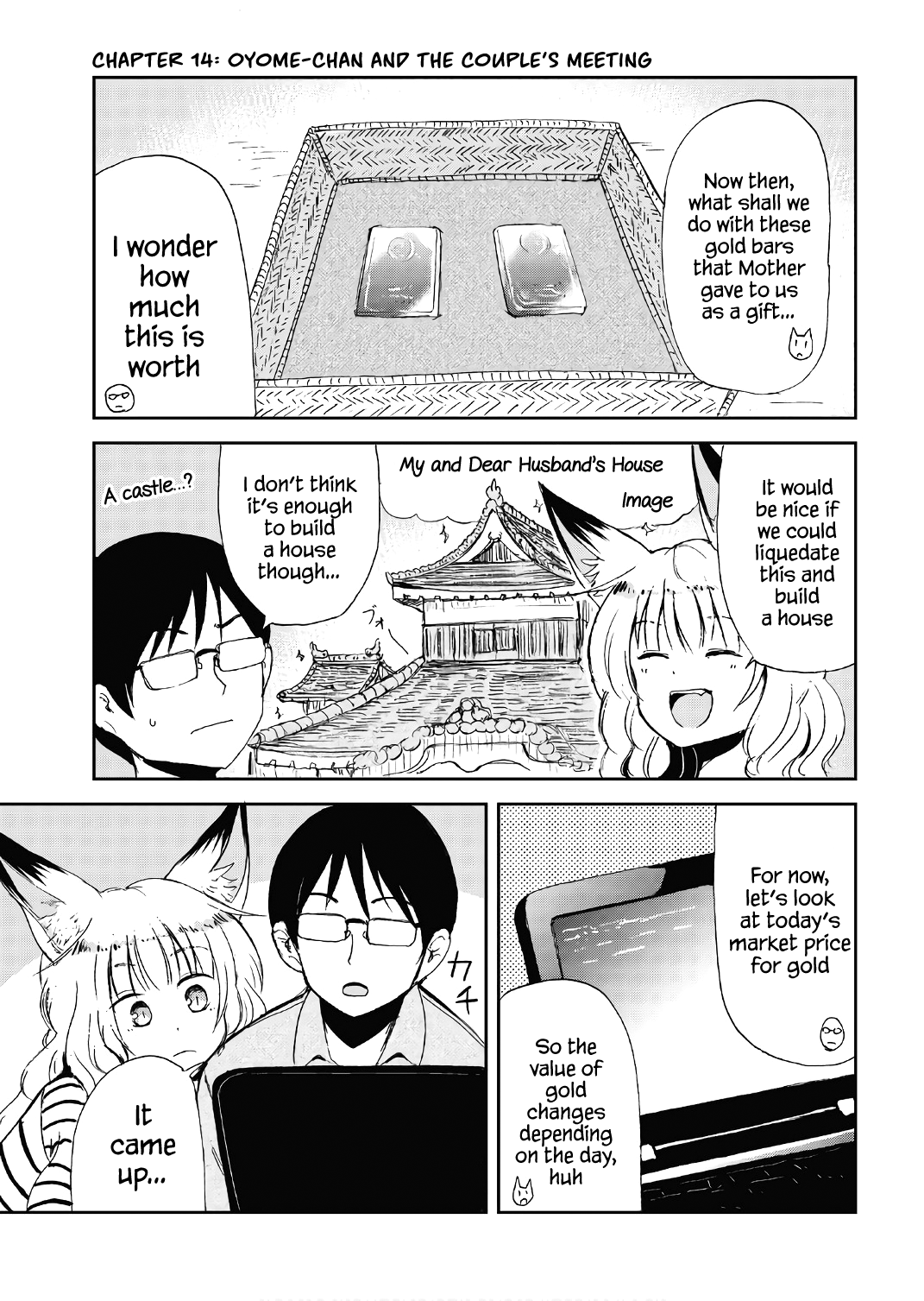 Kitsune no Oyome-chan-Chapter 14